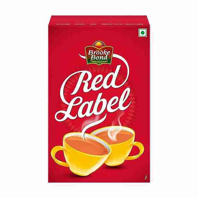 Brooke Bond , Red Label,Basil, Cardamom, Loose Leaf Ginger 100 Grams