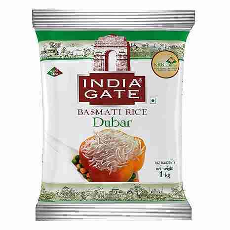 India Gate Basmati Rice Dubar, 1kg