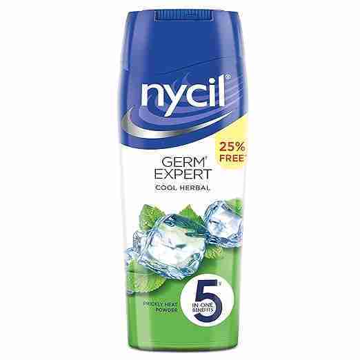 Nycil Cool Herbal with Neem and Pudina Prickly Heat Powder, Pack of 150g