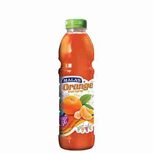 Mala's Orange Syrup, 750 Millilitre, Liquid, Vegetarian